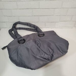 Bath & Body Works gray tote/shoudler bag